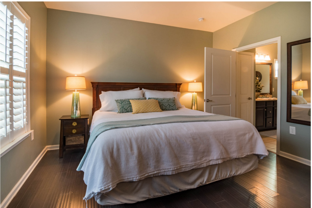 Post Construction Bedroom Cleanup