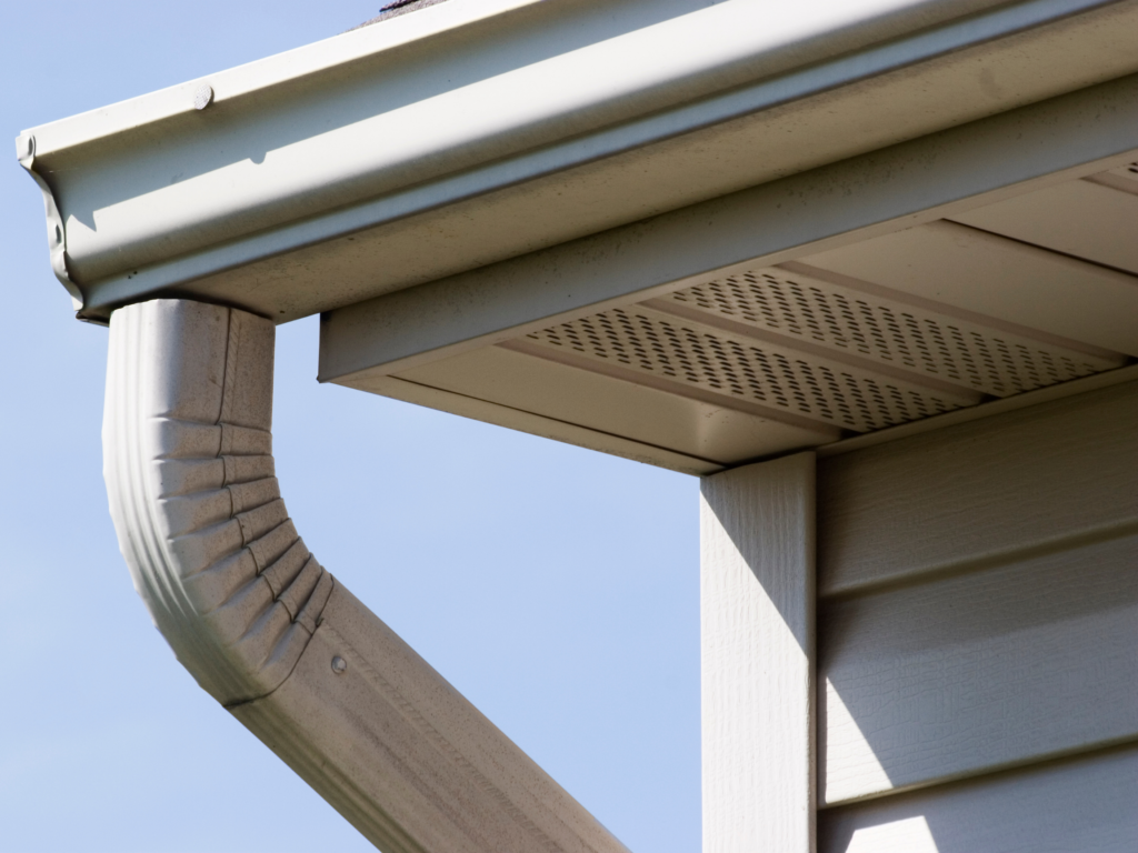 Unclogging Downspouts