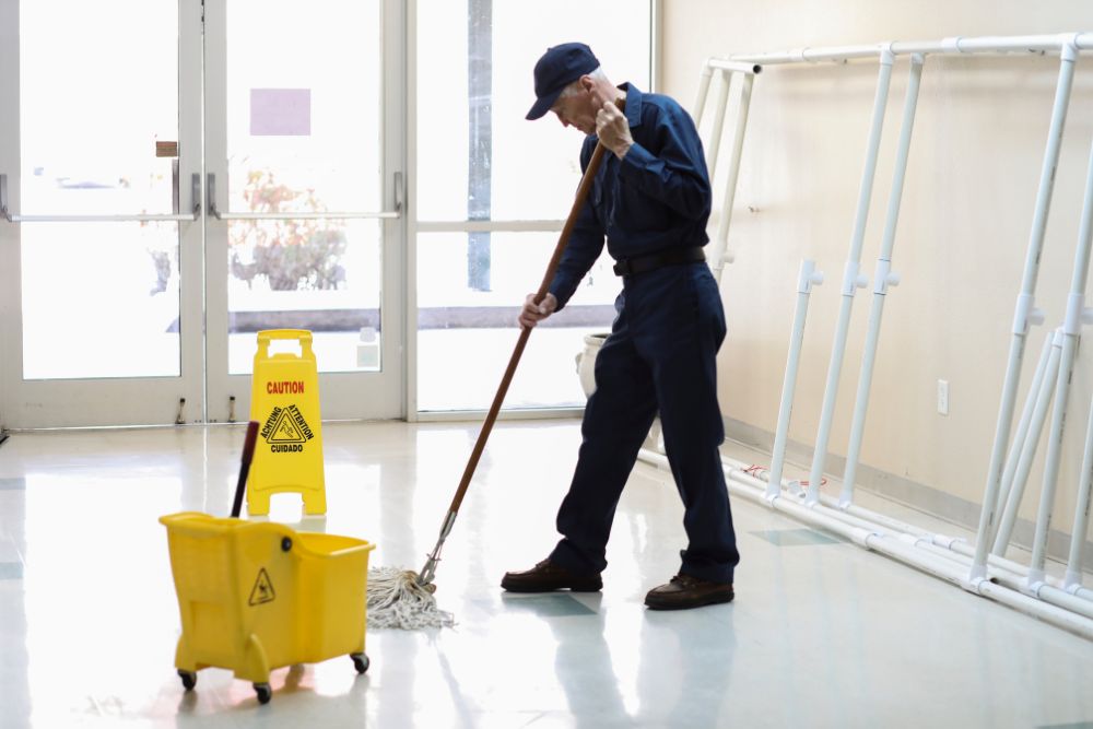 What is the difference between janitorial cleaning and commercial cleaning